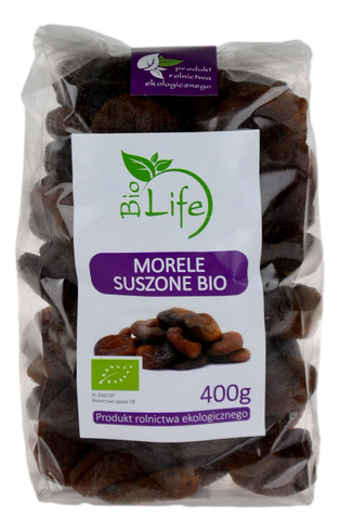 Morela suszona BIO 400g BIO LIFE