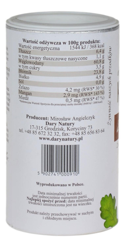 Kawa żołędziówka BIO 200g DARY NATURY