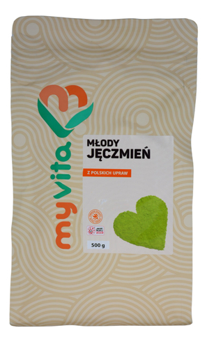 Młody jęczmień proszek 500g MY VITA