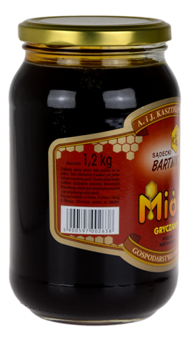 Miód gryczany 1,2kg BARTNIK