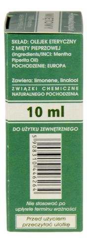 Olejek eteryczny miętowy 10ml ETJA