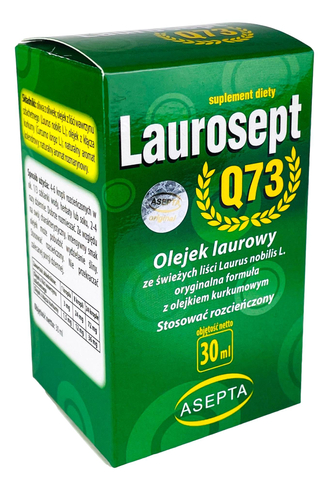 Laurosept Q73 (Olejek laurowy) 30 ml ASEPTA