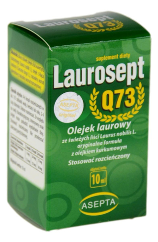 Laurosept Q73 (Olejek laurowy) 10 ml ASEPTA