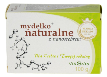 Mydełko naturalne z nanosrebrem 100g VINSVIN