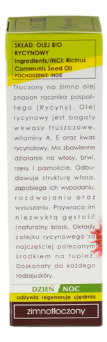 Olej Rycynowy BIO 50ml ETJA