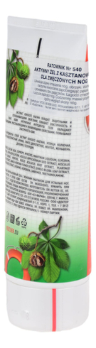 Krem z kasztanowcem dla zmęczonych nóg - Ratownik 540 - 190ml DR RETTER
