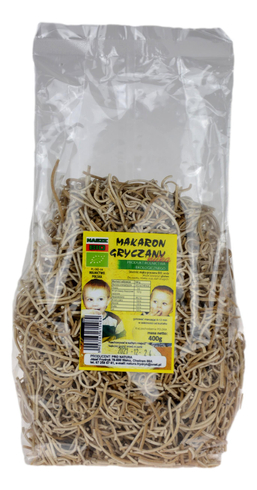Makaron gryczany nitka BIO 400g PRO NATURA