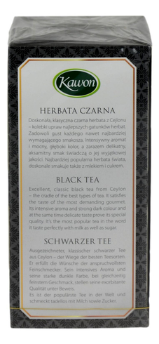 Herbata czarna liściasta 80g KAWON