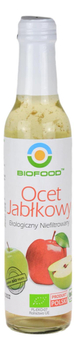 Ocet jabłkowy niefiltrowany BIO 250ml BIOFOOD