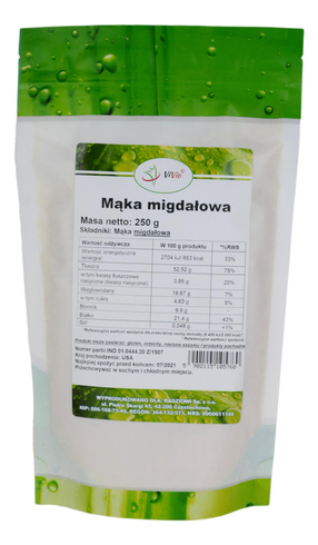 Mąka migdałowa 250g VIVIO