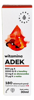 Witamina ADEK w kroplach 30ml AURA