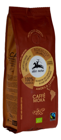 Kawa mielona Moka Arabica 100% BIO 250g ALCE NERO