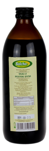Olej z pestek dyni 500ml BALCHO