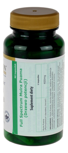 Muira Puama (Drzewo potencji)k 400mg - 90kaps SWANSON