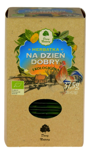 Herbatka Na Dzień Dobry EKO 25x1,5g DARY NATURY