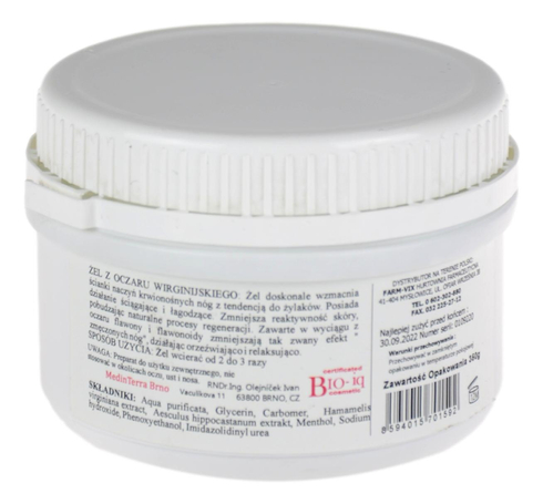 Żel z oczaru wirginijskiego 350g FARM-VIX