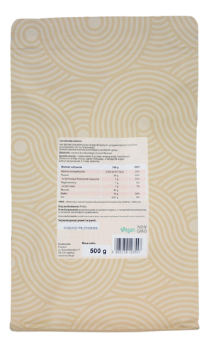 Len złoty nasiona 500g MYVITA