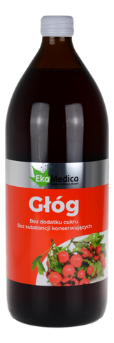 Głóg sok 1000ml EKAMEDICA