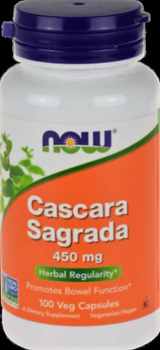 Cascara sagrada 450 mg 100 kaps. NOW