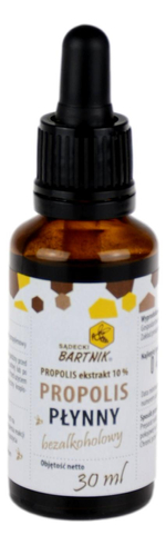 Propolis płynny Bezalkoholowy 10% 30ml BARTNIK