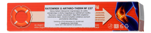 ARTRO-TERM balsam intensywnie rozgrzewający - Ratownik 157 - 100ml DR RETTER