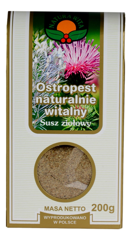 Ostropest naturalnie witalny mielony 200g NATURA WITA