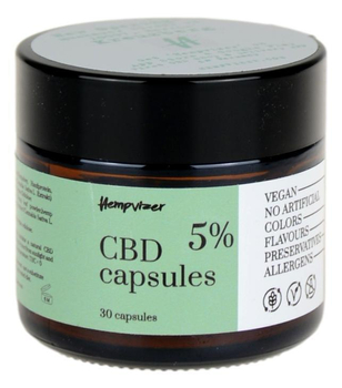 Kapsułki CBD 5% - 30 kapsułek HEMPVIZER