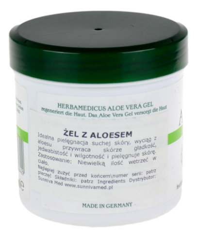 Żel z aloesem 250ml HERBAMEDICUS