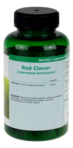 Czerwona koniczyna (Red clover blossom) 430mg - 90kaps SWANSON