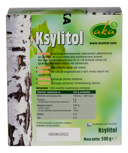 Ksylitol fiński 500g AKA