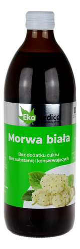 Morwa biała sok 500ml EKAMEDICA