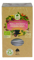 Herbatka malinowo imbirowa EKO 25x3g DARY NATURY