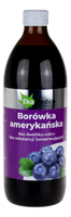 Borówka amerykańska sok 500ml EKAMEDICA