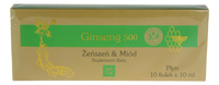 Ginseng 500 (Żeń-szeń, Miód) 10 fiolek x 10 ml