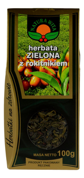 Herbata zielona z rokitnikiem 100g NATURA WITA