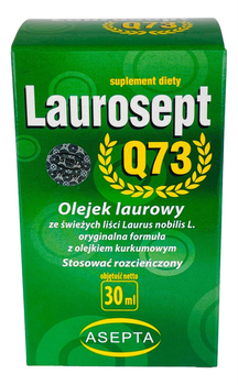 Laurosept Q73 (Olejek laurowy) 30 ml ASEPTA