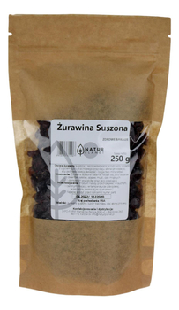 Żurawina suszona 250g NATUR PLANET