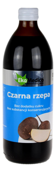 Czarna rzepa sok 500ml EKAMEDICA