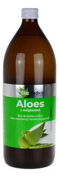 Aloes z miąższem sok 1000ml EKAMEDICA