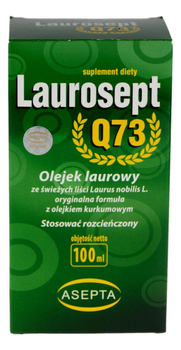 Laurosept Q73 (Olejek laurowy) 100 ml ASEPTA