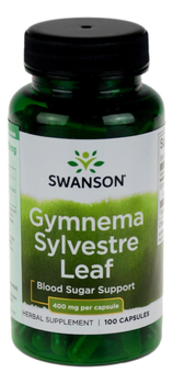 Gymnema Sylvestre 400mg - 100kaps SWANSON