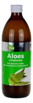Aloes z miąższem sok 500ml EKAMEDICA