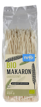 Makaron orkiszowy spaghetti luksusowe BIO 250g NIRO
