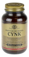 Cynk pastylki do ssania 50szt. SOLGAR