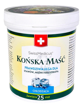 Końska Maść Szwajcarska chłodząca 500ml HERBAMEDICUS