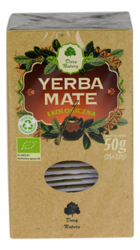 YERBA MATE Eko w saszetkach (25x2g) DARY NATURY