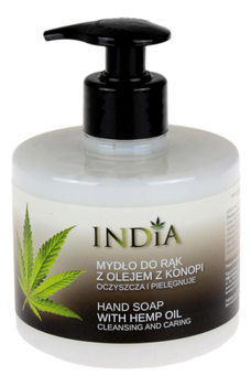 Mydło do rąk z olejkiem z konopi 300ml INDIA