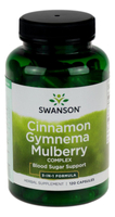 Cynamon Gymnema Morwa - Kompleks 120kaps SWANSON