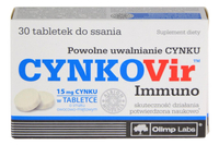 CYNKoVir Immuno - Cynk do ssania na odporność - 30 tabletek OLIMP