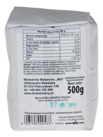 Kasza gryczana niepalona BIO 500g BIOBABALSCY